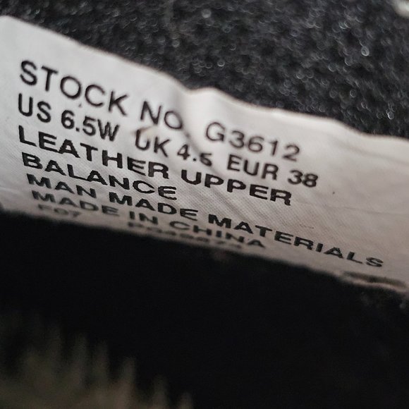 Georgia Boot G3612 Leather Steel Toe Work Shoes Boots Womens 6.5W No Insoles - Picture 11 of 12